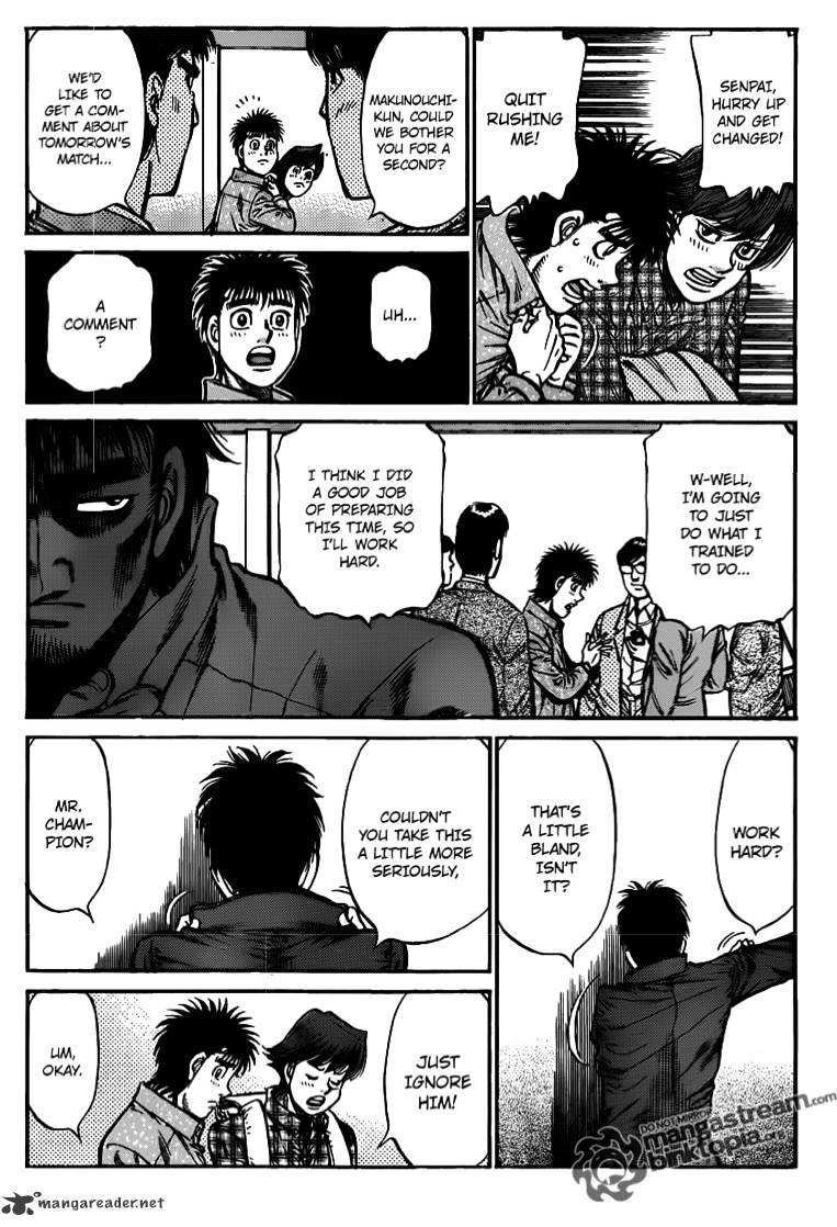 Hajime no Ippo: Fighting Spirit, Chapter 927 image 17